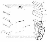 KIT DI STRUMENTI  TRAIL 0952761, TRAIL DELUXE 0952262,   and EUROPEAN TRAIL DELUXE (4928862886B014)