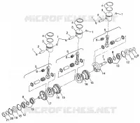 ALBERO MOTORE   PISTONEEE SLTX B974590 AND INTL. SLTX I974590 (4941214121C003)