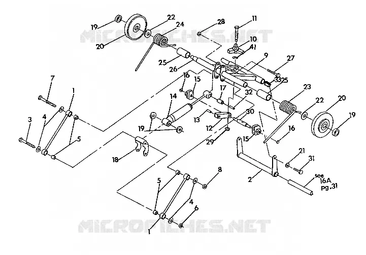 POSTERIORE COPPIA ARM 500 and 500 Classic (4921252125034A)