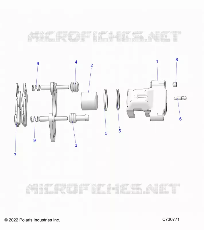 FRENO ANTERIORE CALIPER