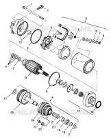 AVVIAMENTO MOTORE SL 700 B964066 and  Intl. SL 700 I964066 (4935633563C009)