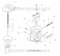 MOTORE, CARBURATORE, UPPER
