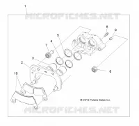 BRAKES, PINZA FRENO ANTERIORE