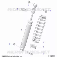 SUSPENSION, SHOCK ANTERIORE