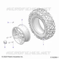 RUOTAS, FRONT TIRE