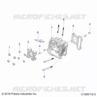 ENGINE, TESTA CILINDRO ASM