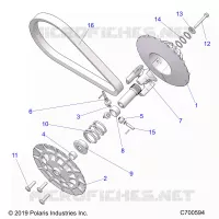 TRASMISSIONE, SECONDARY CLUTCH
