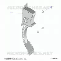 ENGINE, ACCELERATORE PEDALE