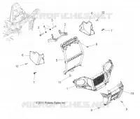 PARAURTI ANTERIORE AND MOUNTING