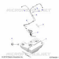SISTEMA DI ALIMENTAZIONE CARBURANTE, FUEL TANK