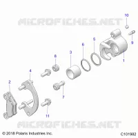 BRAKES, PINZA POSTERIORE