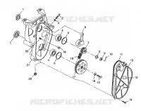 carter della catena 500 INDY 0982764(A)(B) and EUROPEAN 500 INDY E982764A (4942104210B013)