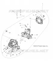 TRASMISSIONE, PRINCIPALE SCATOLA INGRANAGGI