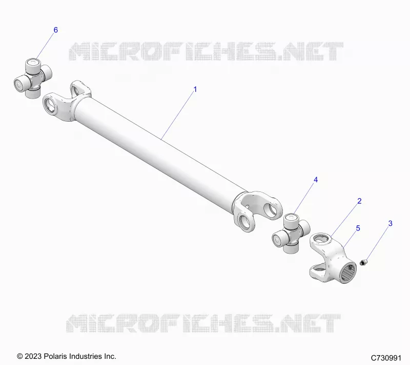TRASMISSIONE, REAR PROP SHAFT