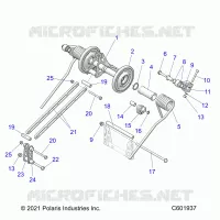 SUSPENSION, POSTERIORE COPPIA ARM