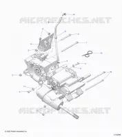 TRASMISSIONE, MAIN GEARCASE MOUNTING