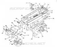 MONTAGGIO TUNNEL WIDETRAK GT / X932061 (4924722472001A)