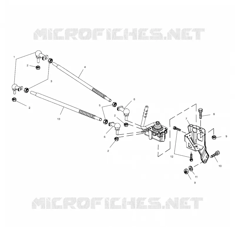 selettore di marcia MOUNTING