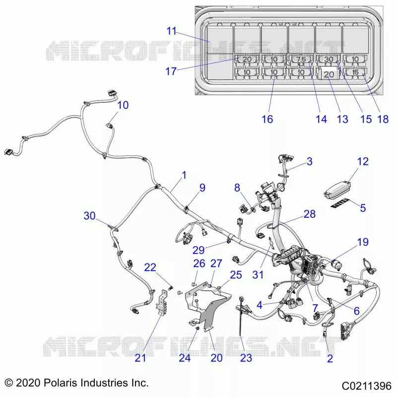 ELETTRICO, MAIN WIRE HARNESS