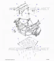 CHASSIS, MAIN FRAME AND SCIARED PLATES