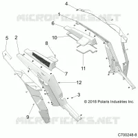 CARROZZERIA POSTERIORE FENDERS AND BEZELS