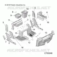 CARROZZERIA INFERIORE ANTERIORE AND ROCKERS