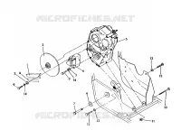 RH SCATOLA DEGLI INGRANAGGI   FRENO DI MONTAGGIO 250 2X4 / W927527 (4922862286029A)