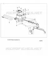 FRENO ANTERIORE BRAKE LEVER AND MASTER CYLINDER
