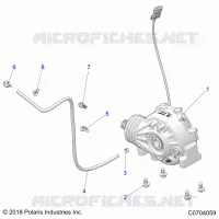 DRIVE TRAIN, FRONT SCATOLA INGRANAGGI MONTAGGIO