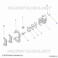 BRAKES, PINZA POSTERIORE