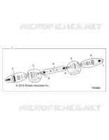TRASMISSIONE, REAR HALF SHAFT