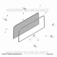 CARROZZERIA POSTERIORE WINDSHIELD
