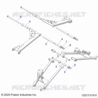 SOSPENSIONE POSTERIORE CONTROL ARM MOUNTING
