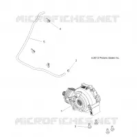 TRASMISSIONE, FRONT GEARCASE MOUNTING