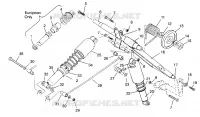 POSTERIORE COPPIA ARM CLASSIC TOURING 0963365 and EUROPEAN CLASSIC TOURING E96336 (4933623362B014)
