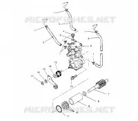 POMPA DELL'OLIO XLT SP 0966676 and  EUROPEAN XLT SP E966676 (4931703170D001)