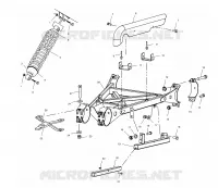 POSTERIORE SWING ARM   SHOCK