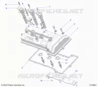 ENGINE, VALVOLA COPERTURA &amp; SPARK PLUGS