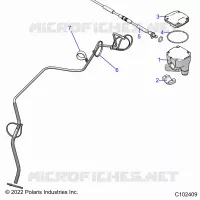 TIMONE, CONTROLS, THROTTLE ASM. AND CABLE