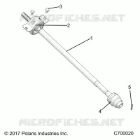 TRASMISSIONE, FRONT PROP SHAFT