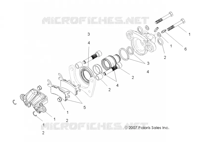 FRENO POSTERIORE CALIPER