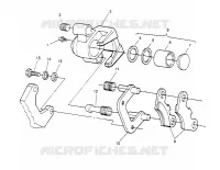 FRENO ANTERIORE MONTAGGIO Trail Boss W958527 (4930323032B003)