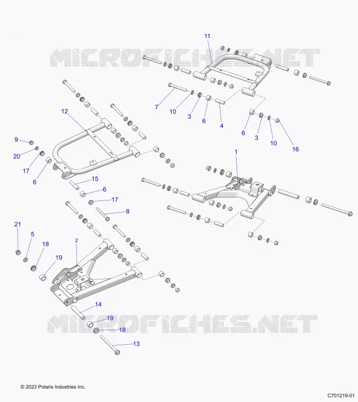 SOSPENSIONE POSTERIORE CONTROL ARMS