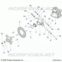 SUSPENSION, PORTAPACCHI POSTERIORE