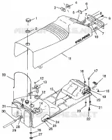 SEDILE   SERBATOIO DI GAS XLT CLASSIC 0983857 (4942264226A006)