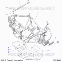 CHASSIS, MAIN FRAME AND SCIARED PLATE