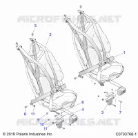SEDE BELT MOUNTING