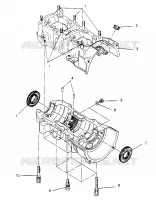 CARTER ASSEMBLY  500 EFI 0952774, EFI SKS 0952574,   EFI SKS PT 0952974, (4929052905C010)