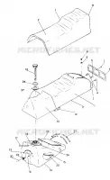 SEDE/SERBATOIO DI GAS ASSEMBLY Trail (4921272127005A)