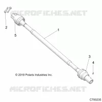 TRASMISSIONE, REAR PROP SHAFT